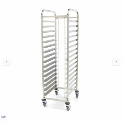  Καροτσάκι δίσκων Bakerynorm - Χωράει 16 δίσκους - 60 x 40cm